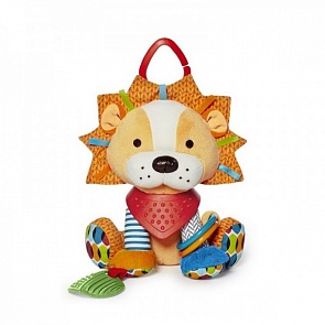 Развивающая игрушка-подвеска Лев с погремушкой и прорезывателем (Skip Hop, SH 306207veg)